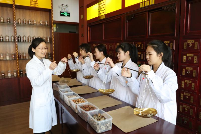 1.教师指导学生中药传统技能