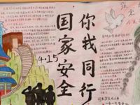 【经济快讯】以笔筑梦 以画抒怀——青岛经济职业学校6月份主题板报展示活动